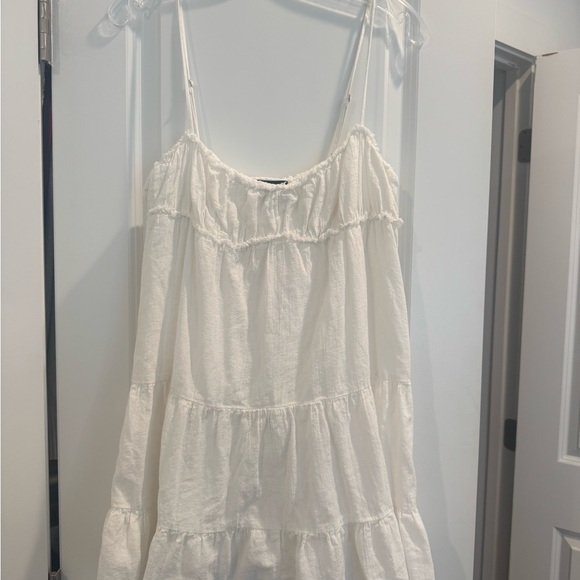 Zara Ruffled Mini Dress - Picture 2 of 4